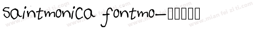 saintmonica fontmo字体转换